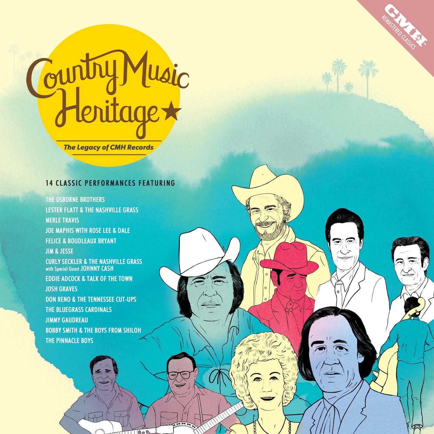 Country Music Heritage: The Legacy of CMH Records - CD & MP3