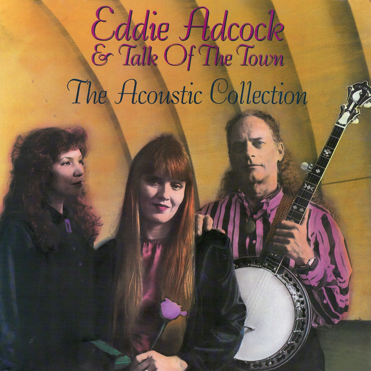Band photo for Eddie Adcock bluegrass album