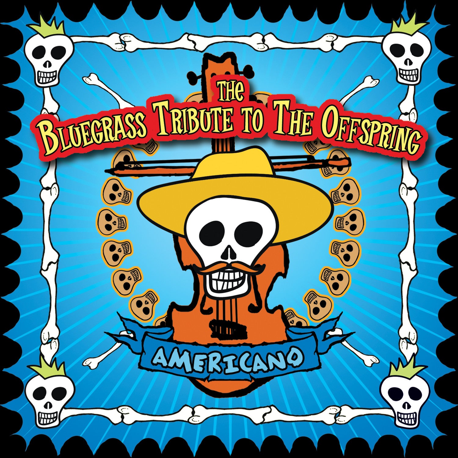 album art for the bluegrass tribute to the offspring - bluegrass covers of rock songs
