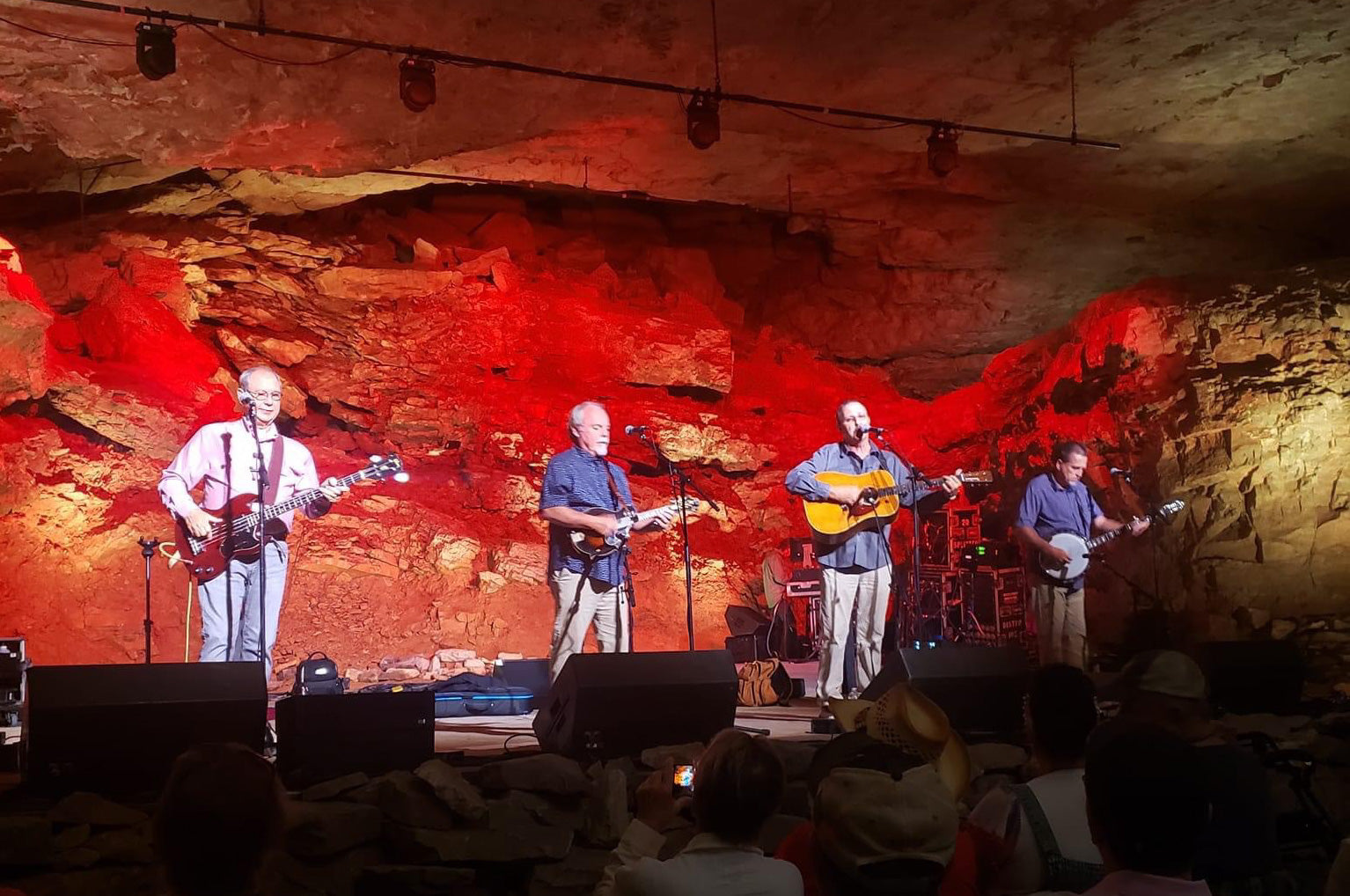 Iron Horse opens for the Big Mouth Bluegrass Festival at The Caverns