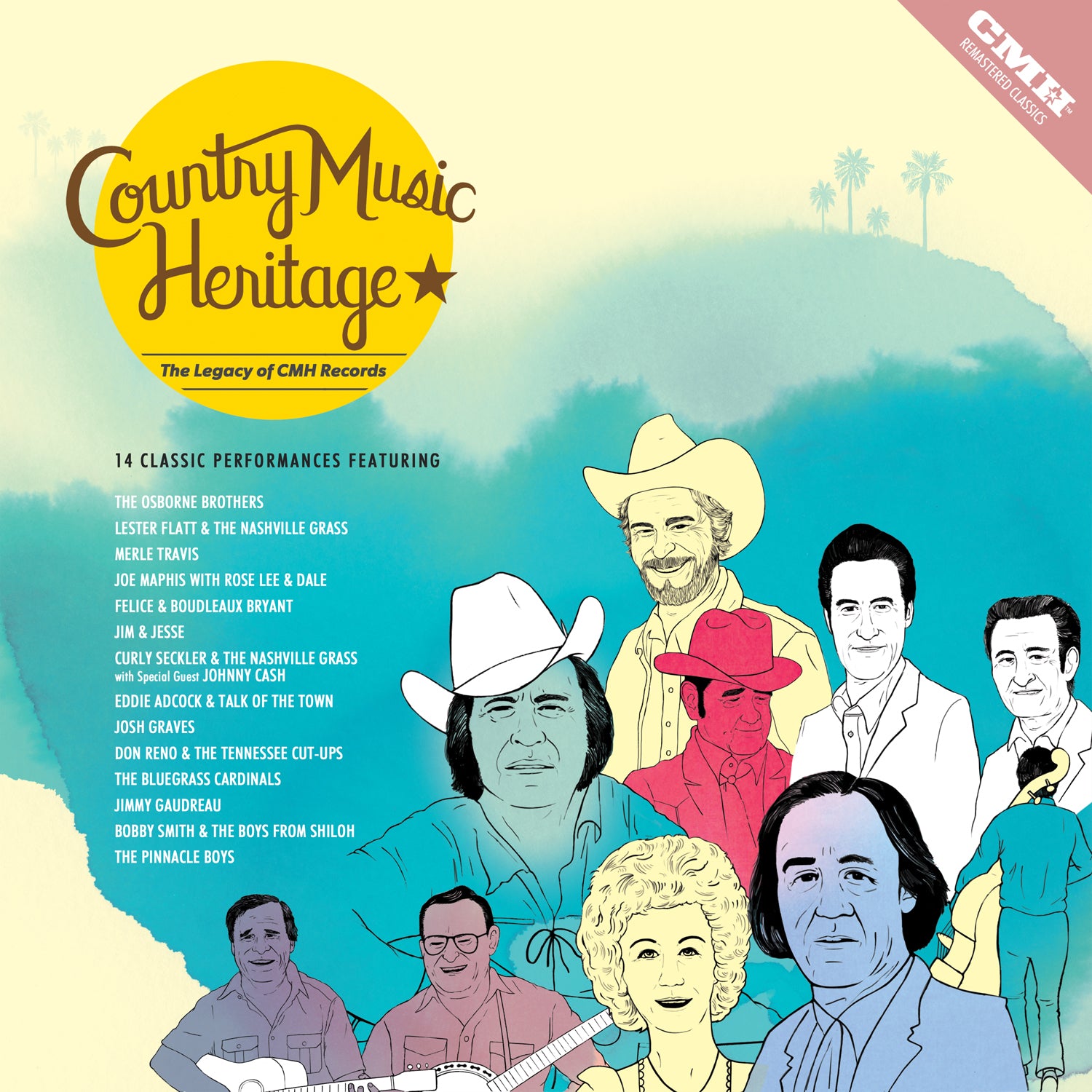 Country Music Heritage: The Legacy of CMH Records - LP